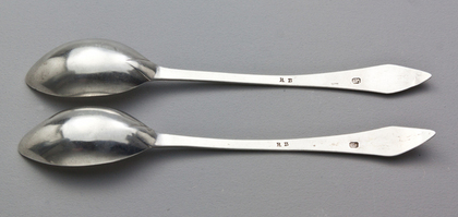 Cape Silver Lemoen Lepels (Orange Spoons) - Pair, Jan Lotter